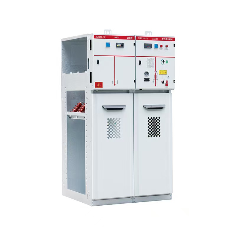 Gabinete de distribuci&oacute;n de red con anillo met&aacute;lico de CA XGN15-12
