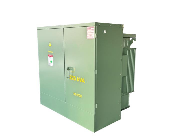 225kVA 삼상 패드 장착형 변압기